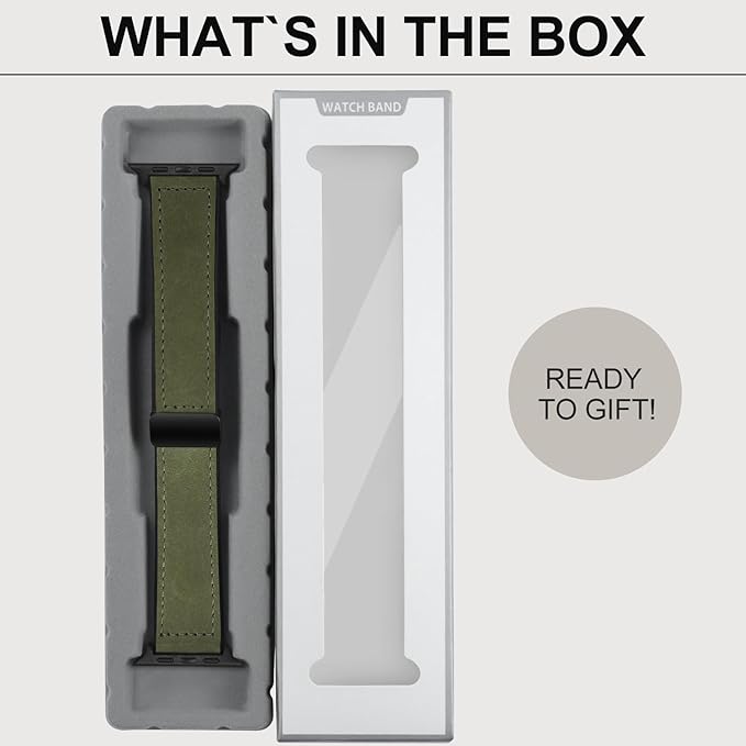 Premium Smartwatch with Genuine Leather Strap – Stylish Fitness & Lifestyle Watch