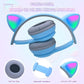 🐾🎧 Cute Cat Ear Wireless Bluetooth Headphones with LED Flash Light – Perfect Gift for Music & Style Lovers! 💖✨