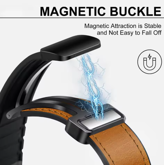 Rock luxury Digital Classic Elegance magnetic strap Watch | Timeless Design for Modern Gentlemen