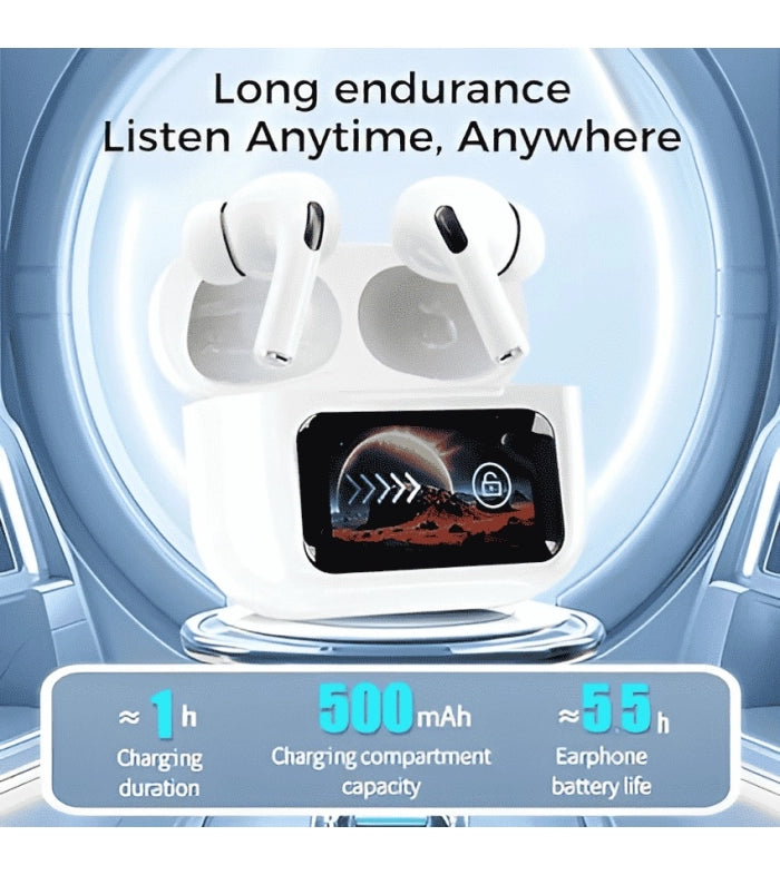 Pro A9 DIGITAL DISPLAY Wireless Earbuds WITH GAMES